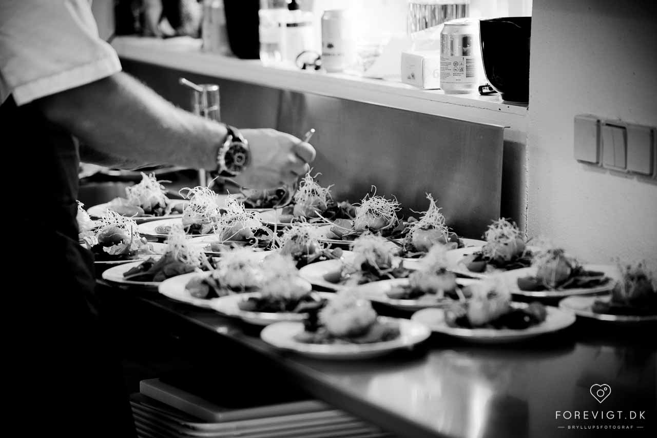 Bryllupsfotos ved Clausholm
