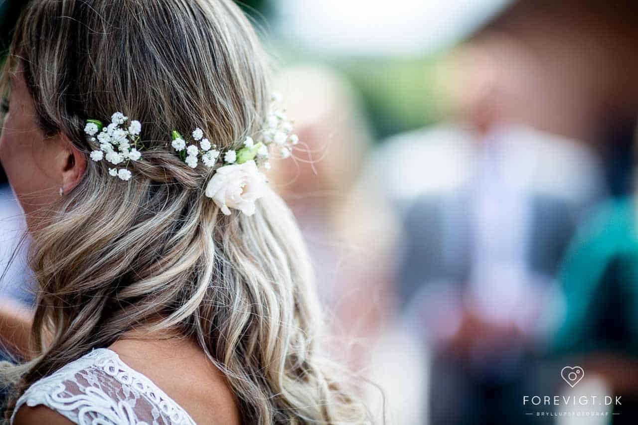 indtryk, følelser og stemning ved bryllup i Vejle