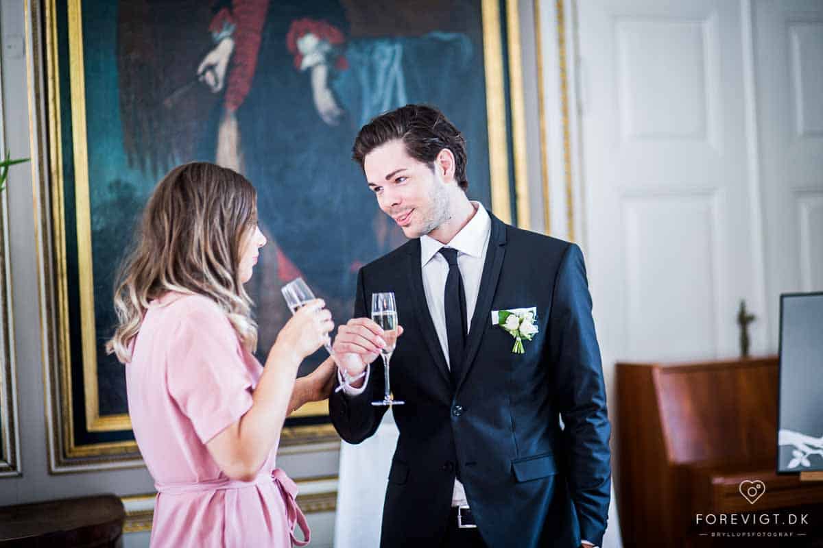 Flere billeder af Holckenhavn Slot bryllup
